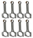 SCAT Engine Components Scat Pro Stock I-Beam Connecting Rods 2-ICR6000 Autofit
