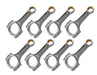 SCAT Engine Components Scat Stock Replacement I-Beam Connecting Rods 2-ICR5090 Autofit