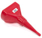 Scribner Plastics Use with SCR6119 Funnel Filter 8" D-Shaped Funnel - Red SCR6114R Autofit