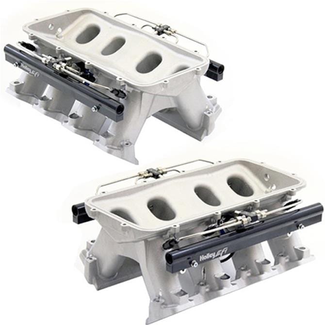 Snow Performance Snow Performance Holley Hi-Ram Intake Manifolds with Water/Methanol Direct Ports INTAKE004 Autofit