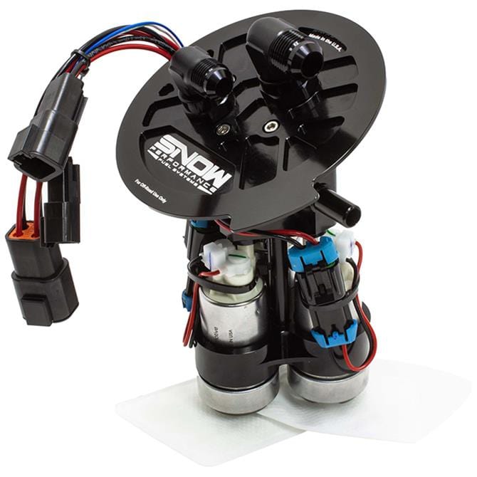 Snow Performance Snow Performance Mustang Billet Fuel Hats SNF-52601H Autofit