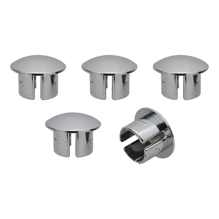 Street Pro Wheels Street Pro Wheel Plugs, Chrome Push In, 11/16 in. Hole, Streetpro, Weld, Cragar, Set of 5 Street Pro Wheel Plugs, Chrome Push In, 11/16 in. Hole, Streetpro, Weld, Cragar, Set of 5 Autofit
