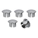 Street Pro Wheels Street Pro Wheel Plugs, Chrome Push In, 11/16 in. Hole, Streetpro, Weld, Cragar, Set of 5 Street Pro Wheel Plugs, Chrome Push In, 11/16 in. Hole, Streetpro, Weld, Cragar, Set of 5 Autofit
