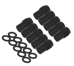 Street Pro Wheels Wheel Lug Nut Kit, Black 002 Streetpro Mag, Length 1.56, 1/2, .700 shank, Set of 10 Wheel Lug Nut Kit, Black 002 Streetpro Mag, Length 1.56, 1/2, .700 shank, Set of 10 Autofit