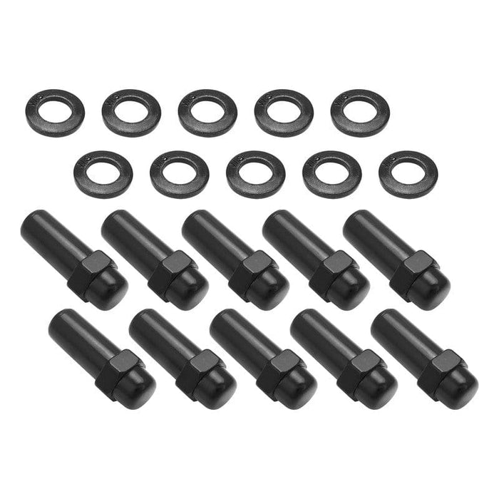 Street Pro Wheels Wheel Lug Nut Kit, Black, Cragar, Weld, SST Mag, Length, 2.125, 1/2', 1.380 inch Shank, Set of 10 Wheel Lug Nut Kit, Black, Cragar, Weld, SST Mag, Length, 2.125, 1/2', 1.380 inch Shank, Set of 10 Autofit