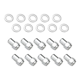 Street Pro Wheels Wheel Lug Nut Kit, Chrome 002 Streetpro Mag, Length 1.56, 1/2, .700 shank, Set of 10 Wheel Lug Nut Kit, Chrome 002 Streetpro Mag, Length 1.56, 1/2, .700 shank, Set of 10 Autofit