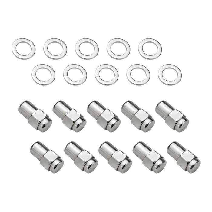 Street Pro Wheels Wheel Lug Nut Kit, Chrome 002 Streetpro Mag, Length 1.56, 12 x 1.5, .700 shank, Set of 10 Wheel Lug Nut Kit, Chrome 002 Streetpro Mag, Length 1.56, 12 x 1.5, .700 shank, Set of 10 Autofit