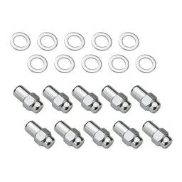 Street Pro Wheels Wheel Lug Nut Kit, Chrome 002 Streetpro Mag, Length 1.56, 7/16, .700 shank, Set of 10 Wheel Lug Nut Kit, Chrome 002 Streetpro Mag, Length 1.56, 7/16, .700 shank, Set of 10 Autofit
