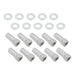 Street Pro Wheels Wheel Lug Nut Kit, Chrome, Cragar, Weld, SST Open End Mag, Length, 1.91, 1/2', 1.380 inch Shank, Set of 10 Wheel Lug Nut Kit, Chrome, Cragar, Weld, SST Open End Mag, Length, 1.91, 1/2', 1.380 inch Shank, Set of 10 Autofit