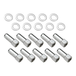 Street Pro Wheels Wheel Lug Nut Kit, Chrome, Cragar, Weld, SST Open End Mag, Length, 1.91, 12 x 1.5, 1.380 inch Shank, Set of 10 Wheel Lug Nut Kit, Chrome, Cragar, Weld, SST Open End Mag, Length, 1.91, 12 x 1.5, 1.380 inch Shank, Set of 10 Autofit