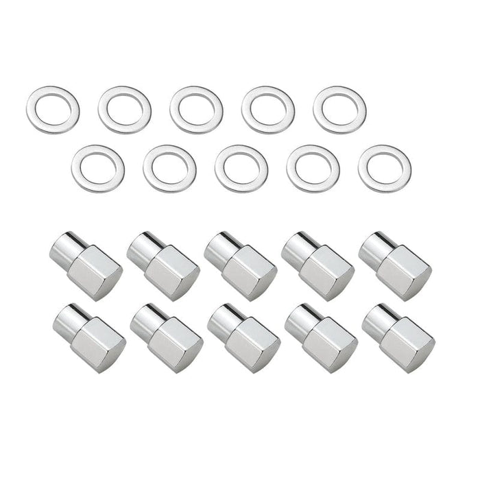 Street Pro Wheels Wheel Lug Nut Kit,, Chrome Dome Medium Mag, Length 1.38, 7/16, 0.55 Shank, Set of 10 Wheel Lug Nut Kit,, Chrome Dome Medium Mag, Length 1.38, 7/16, 0.55 Shank, Set of 10 Autofit