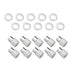 Street Pro Wheels Wheel Lug Nut Kit,, Chrome Dome Medium Mag, Length 1.38, 7/16, 0.55 Shank, Set of 10 Wheel Lug Nut Kit,, Chrome Dome Medium Mag, Length 1.38, 7/16, 0.55 Shank, Set of 10 Autofit