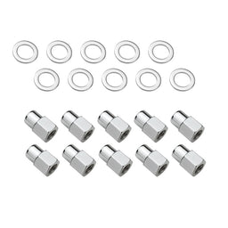 Street Pro Wheels Wheel Lug Nut Kit,, Chrome Open End, Medium Mag, Length 1.38, 12 x 1.5, 0.55 Shank, Set of 10 Wheel Lug Nut Kit,, Chrome Open End, Medium Mag, Length 1.38, 12 x 1.5, 0.55 Shank, Set of 10 Autofit