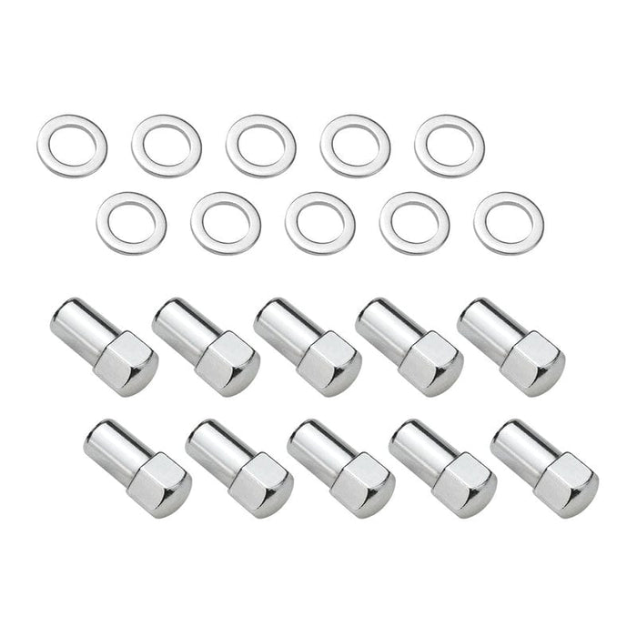 Street Pro Wheels Wheel Lug Nut Kit Chrome, Street Pro 007 Dome head, length 1.70, 1/2, 1.00 inch shank, Set of 10 Wheel Lug Nut Kit Chrome, Street Pro 007 Dome head, length 1.70, 1/2, 1.00 inch shank, Set of 10 Autofit