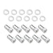 Street Pro Wheels Wheel Lug Nut Kit Chrome, Street Pro 007 Dome head, length 1.70, 1/2, 1.00 inch shank, Set of 10 Wheel Lug Nut Kit Chrome, Street Pro 007 Dome head, length 1.70, 1/2, 1.00 inch shank, Set of 10 Autofit