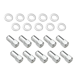 Street Pro Wheels Wheel Lug Nut Kit Chrome, Street Pro 007 Dome head, length 1.70, 12 x 1.5, 1.00 inch shank, Set of 10 Wheel Lug Nut Kit Chrome, Street Pro 007 Dome head, length 1.70, 12 x 1.5, 1.00 inch shank, Set of 10 Autofit