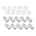 Street Pro Wheels Wheel Lug Nut Kit Chrome, Street Pro 007 Dome head, length 1.70, 12 x 1.5, 1.00 inch shank, Set of 10 Wheel Lug Nut Kit Chrome, Street Pro 007 Dome head, length 1.70, 12 x 1.5, 1.00 inch shank, Set of 10 Autofit