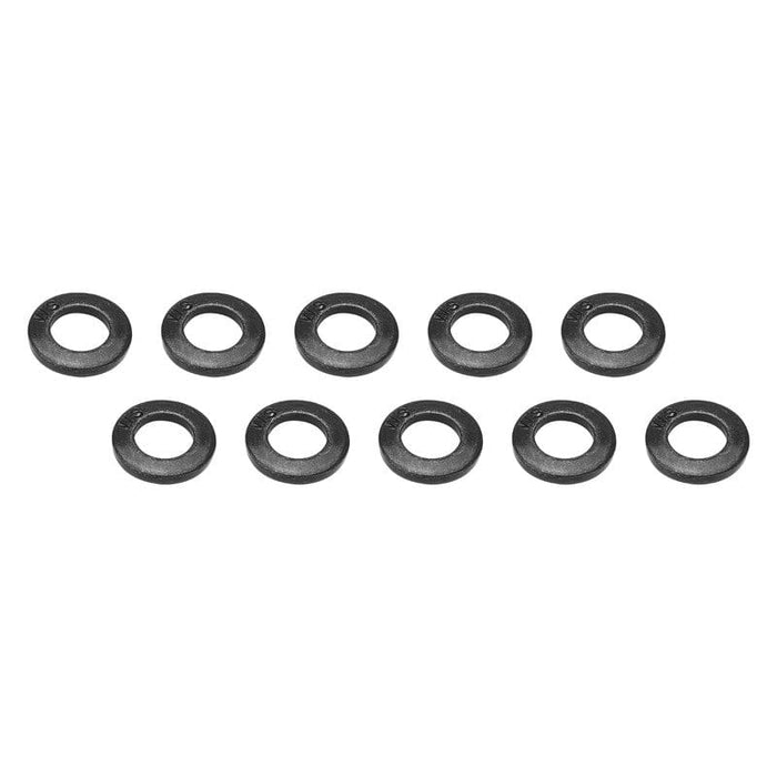 Street Pro Wheels Wheel Lug Nut Washers, Black, SST, 1.250 in. O.D., Set of 10 Wheel Lug Nut Washers, Black, SST, 1.250 in. O.D., Set of 10 Autofit