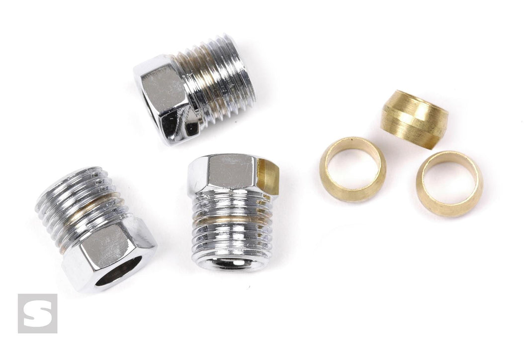 Stromberg Carburetors Stromberg Ford Nut Compression Fittings 9081K-BIG Autofit