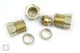 Stromberg Carburetors Stromberg Ford Nut Compression Fittings 9081K-BIG Autofit