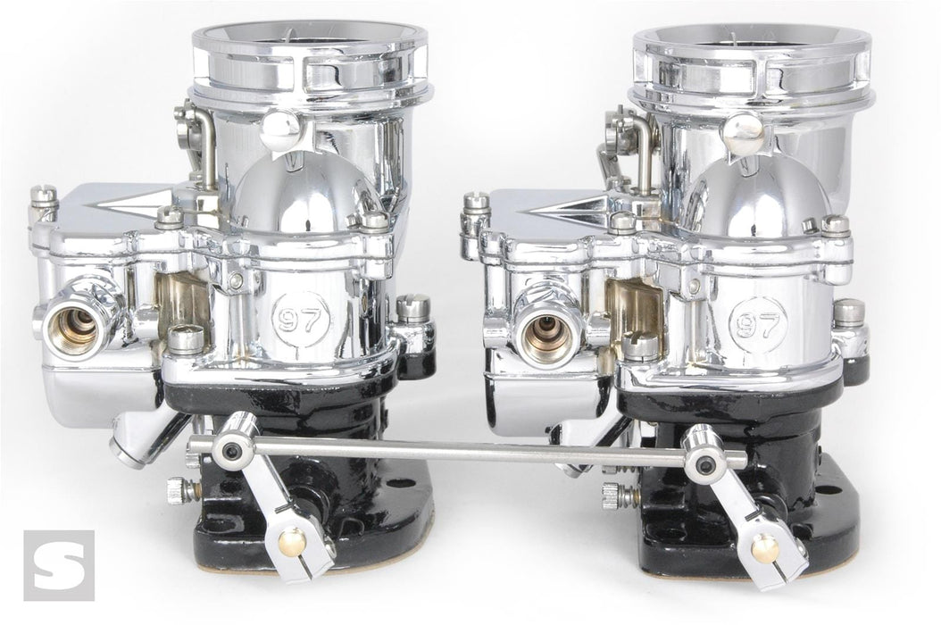 Stromberg Carburetors Stromberg TwoStep 2x2 Chrome Throttle Linkages 9248S-CHR Autofit