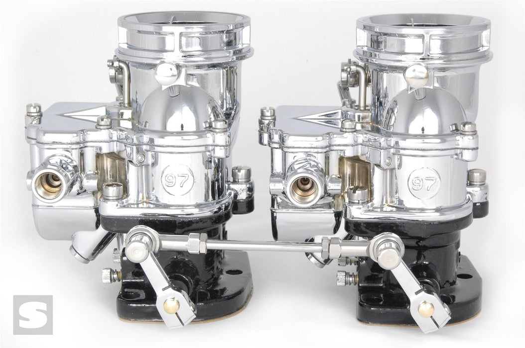 Stromberg Carburetors Stromberg TwoStep 2x2 Premium Chrome Throttle Linkages 9241P-CHR Autofit