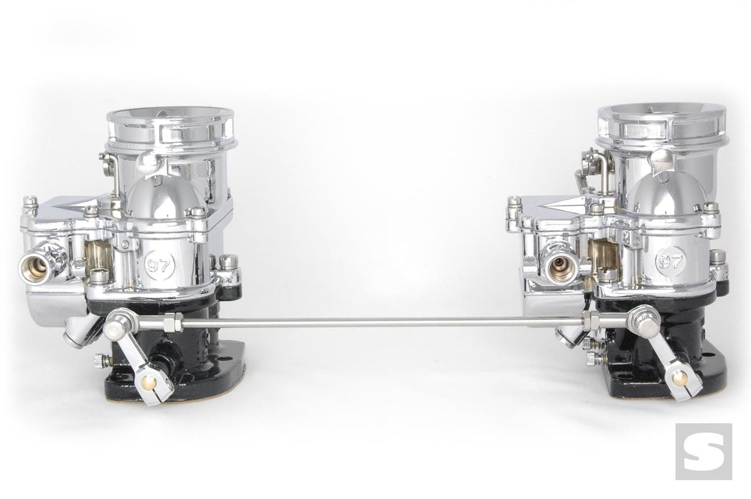 Stromberg Carburetors Stromberg TwoStep 2x2 Premium Chrome Throttle Linkages 9244P-CHR Autofit