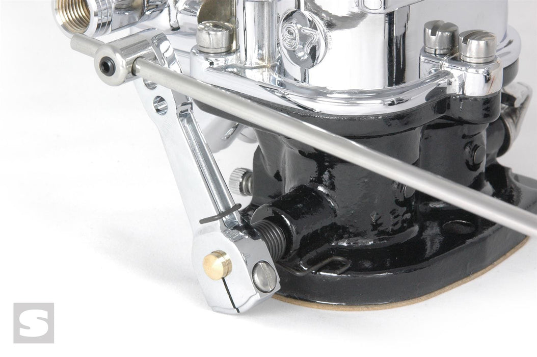 Stromberg Carburetors Stromberg TwoStep 2x2 Progressive Chrome Throttle Linkages 9248PRO-CHR Autofit