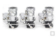 Stromberg Carburetors Stromberg TwoStep 3x2 Chrome Throttle Linkages 9243S-CHR Autofit