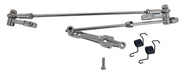 Stromberg Carburetors Stromberg TwoStep 3x2 Progressive KD Chrome Throttle Linkages 9251PROKDCHR Autofit
