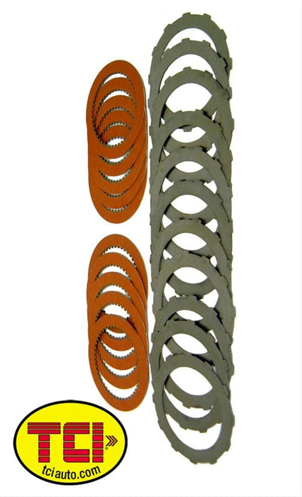TCI Auto TCI Automatic Transmission Clutch Friction Plates 324000 Autofit