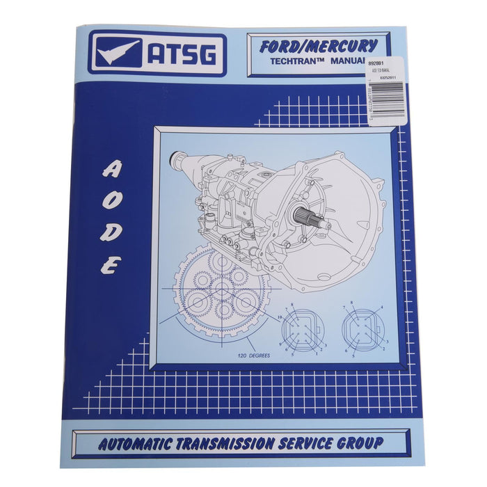 TCI Auto TCI Transmission Technical Overhaul Manuals 892801 Autofit