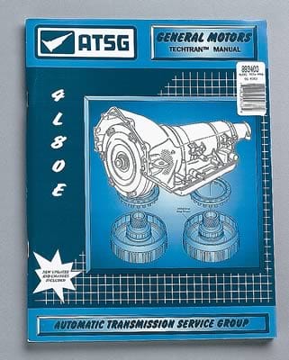 TCI Auto TCI Transmission Technical Overhaul Manuals 893400 Autofit