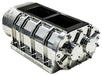 The Blower Shop With 3-Lobe Billet High-Helix Rotors, Polished Billet 8-71 Blower B2222 Autofit