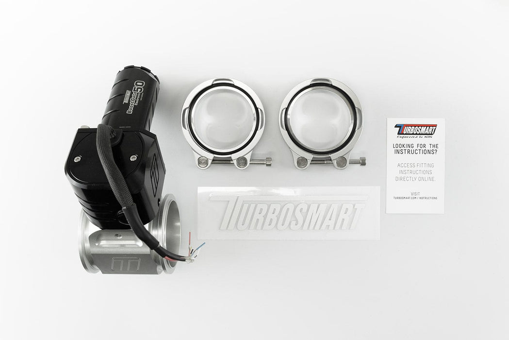 TURBOSMART WASTEGATES Turbosmart EBG50 Electronic BoostGate50 Charge Air Valve Autofit