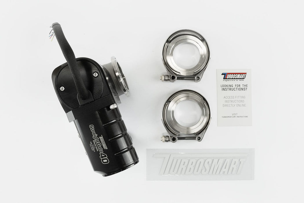 TURBOSMART WASTEGATES Turbosmart Electronic StraightGate40 ESG40 External Wastegate Autofit