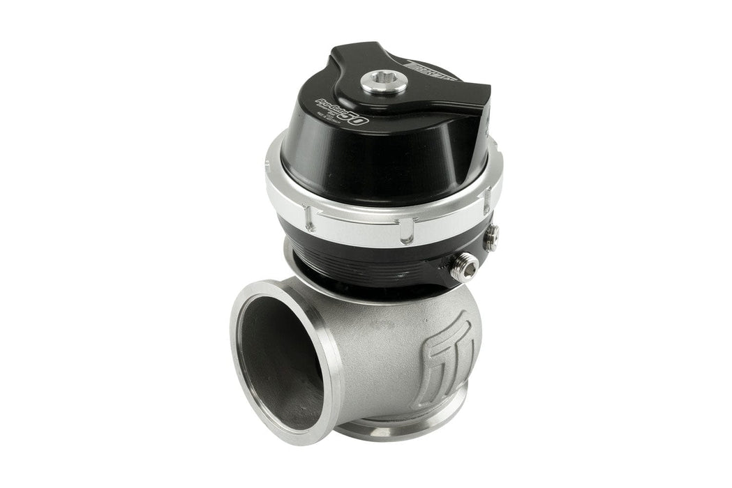 TURBOSMART WASTEGATES Turbosmart GenV WG50CG ProGate50 Compressed Gas 7psi Black Autofit