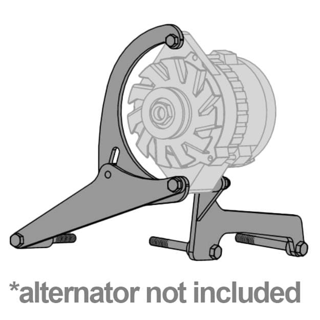 Vintage Air Vintage Air Alternator Brackets 158201 Autofit
