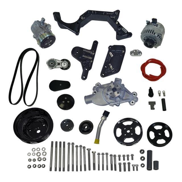 Vintage Air Vintage Air Chevy Front Runner Engine Drive Systems 174010-SCA Autofit
