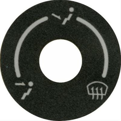 Vintage Air Vintage Air Climate Control Decals 205551 Autofit