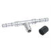 Vintage Air Vintage Air E-Z Clip Air Conditioning In-Line Service Port Fittings 347580-VUR Autofit