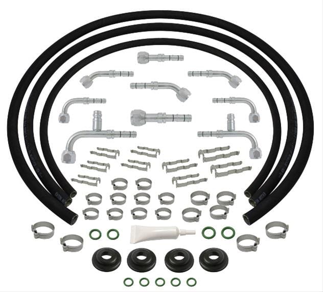 Vintage Air Vintage Air E-Z Clip Refrigerant Hose Kits 547002 Autofit