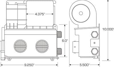 Vintage Air Vintage Air Gen-II Heaters 506101 Autofit