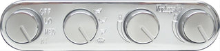 Vintage Air Vintage Air Gen-II Streamline 4-Knob Panels 491200-RUA Autofit