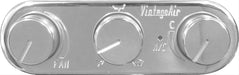 Vintage Air Vintage Air Gen-IV ProLine 3-Knob Control Panels 491210-RUA Autofit