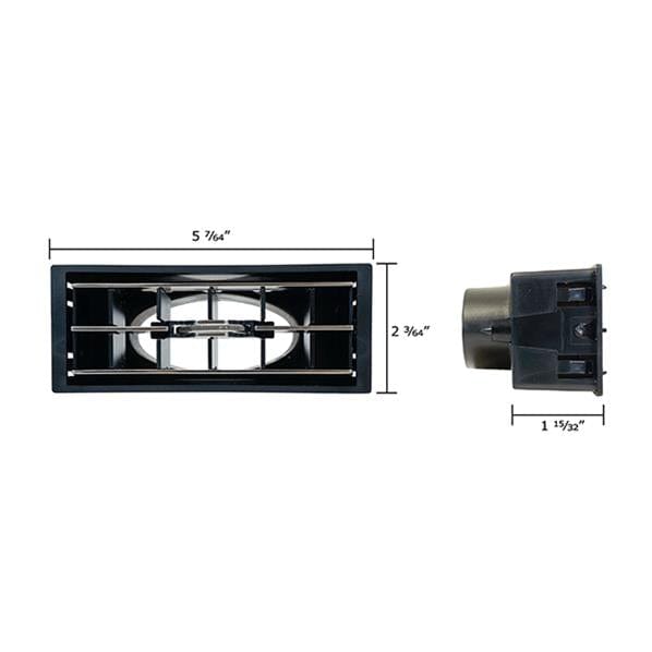 Vintage Air Vintage Air Hood Vents 491791 Autofit