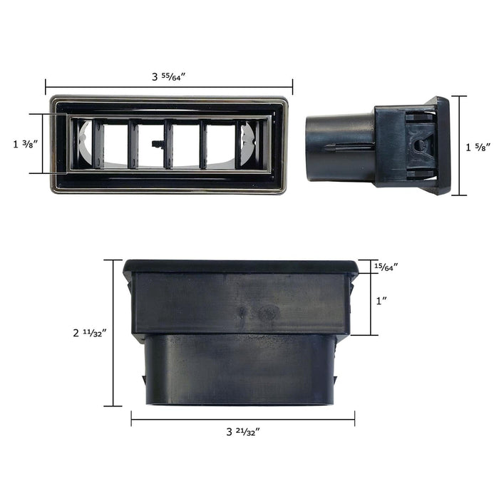 Vintage Air Vintage Air Interior Vents 490548 Autofit