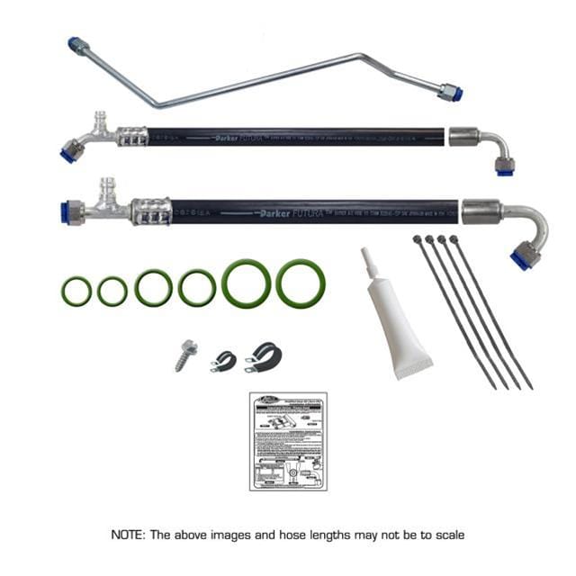 Vintage Air Vintage Air Standard Refrigeration Line Kits 534074-PMA Autofit
