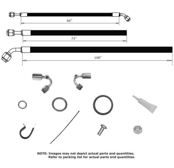 Vintage Air Vintage Air SureFit Modified Refrigeration Line Kits 524473 Autofit