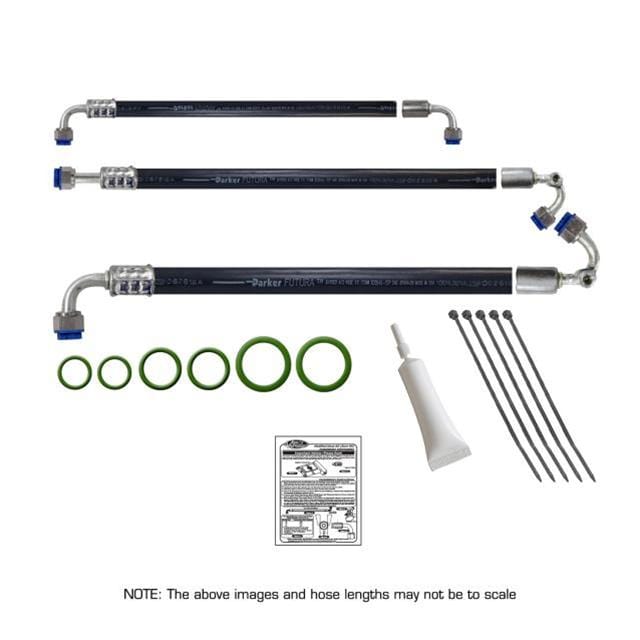 Vintage Air Vintage Air SureFit Modified Refrigeration Line Kits 526684 Autofit